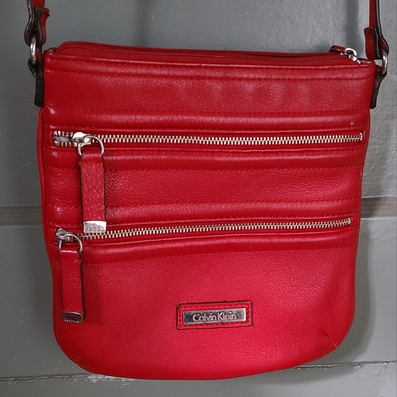 Calvin Klein Bags Calvin Klein Double Zip Front Crossbody Lipstick